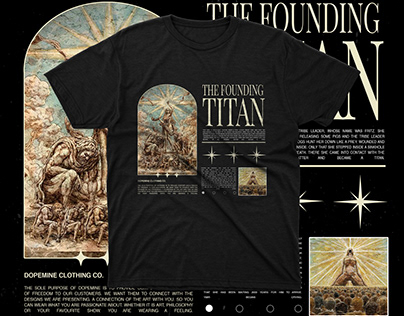Attack on titan T-shirt project