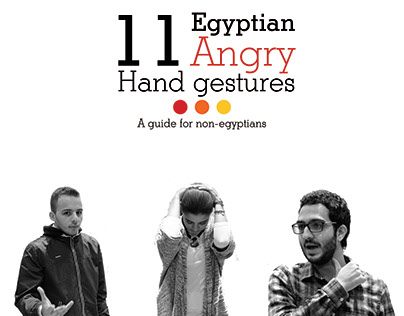 11 Egyptian Angry Hand gestures