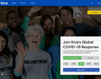 Kiva Website Redesign