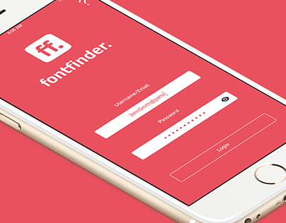 FontFinder App Concept