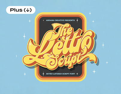 Lettro — Retro Layered Script