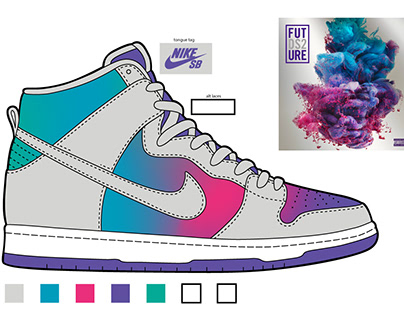 Music-inspired Nike SB Dunk designs