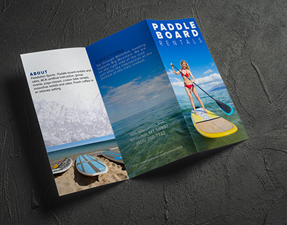 Folding brochure Design