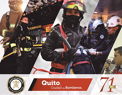 Bomberos Quito 71 años