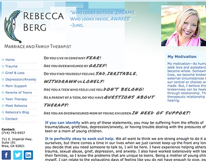 Rebecca Berg, MFT.