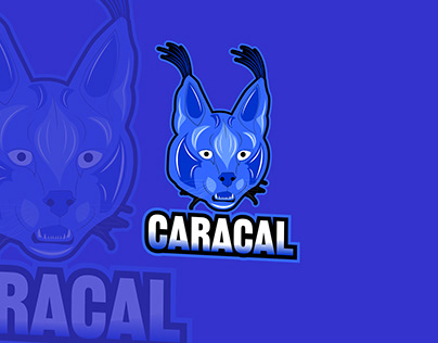 Лого. Caracal maskot