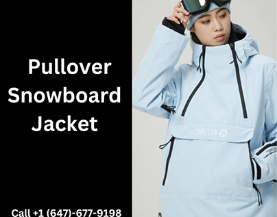 Pullover Snowboard Jacket - Capelin-Crew