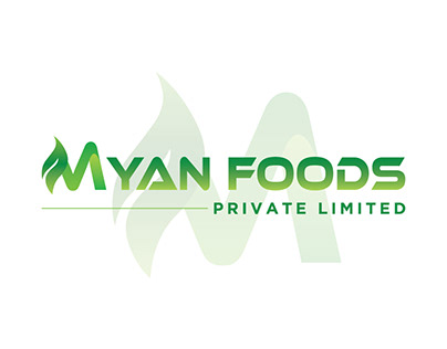 Myan Foods Logo Design