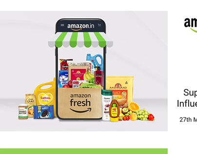 Amazon Fresh Influencer Campaign