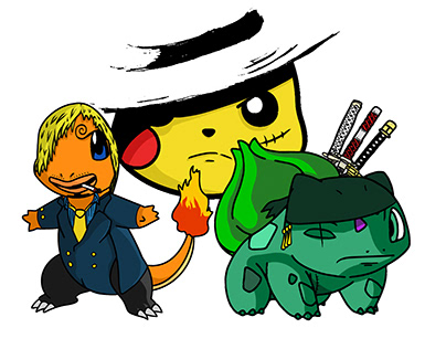 Pokemons in One Piece Universe