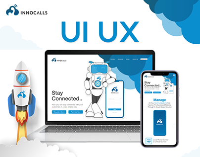 UI/UX - Innocalls Mobile App & Website