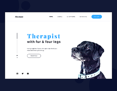 Dog Therapy website