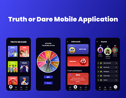 Truth or dare Mobile Application