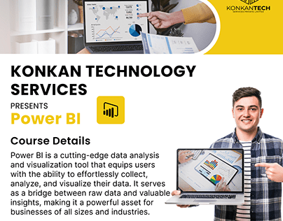 Konkan Technologies Services Power BI Course Poster