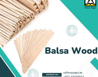 Find Balsa Wood Sheet in UAE on yellowpages.ae