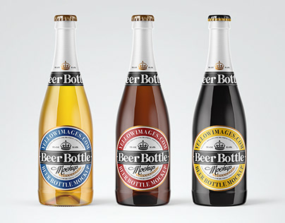 Download 8 Water Beer Bottles Psd Mockups On Behance Yellowimages Mockups