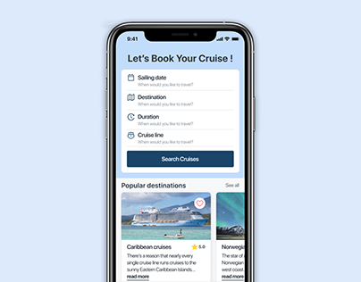 Cruise Planner mobile app