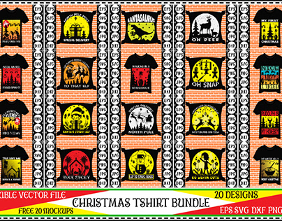 Christmas tshirt bundle 8