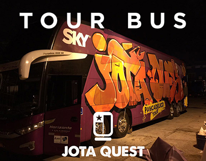 Jota Quest Tour Bus
