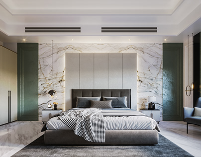 Dubai Villas l Master Bedroom Design