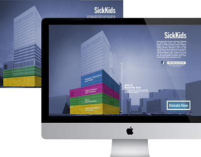 Sick Kids Digital Campaign Concepts