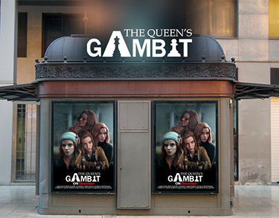 Poster of the queen's gambit.