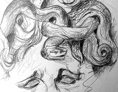 Medusa: Pencil Study