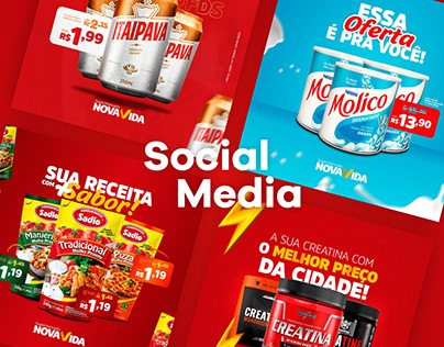 Social Media - Supermercado