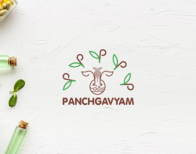 Lable and Packaging Design For Panchgavyam