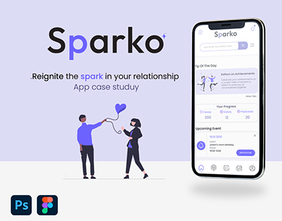 UX/UI Case Study (Mobile App) - Sparko