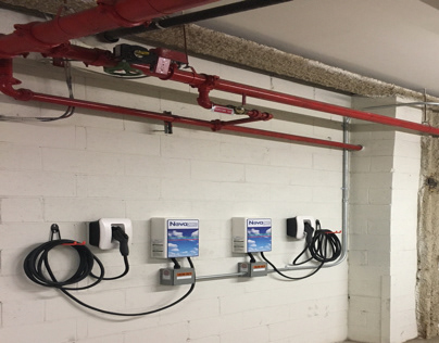 Electric Vehicle Charging Installation