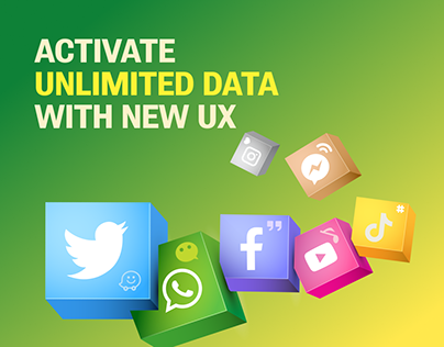 Redesigning the unlimited data package activation