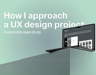 A concrete case study - UX Design Method