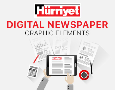 Digital Newspaper Graphic Elements - Hurriyet
