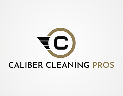 Caliber Cleaning Pros Logo Design