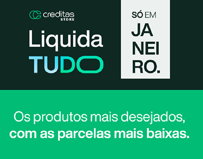 Creditas Store | Liquida Tudo