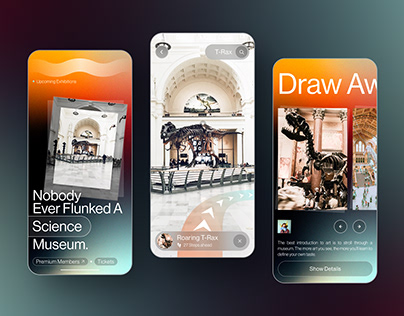 Museum App Design | Mobile app