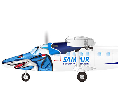 SAM AIR PK-SMH DHC-6 TWIN OTTER