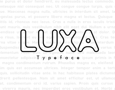 Luxa Typography