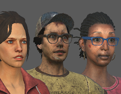Dead by Daylight: Left 4 Dead outfits