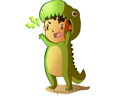 Character Design (Dinossaur boy)
