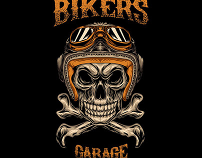 Bikers Garage (Artwork For Sale)