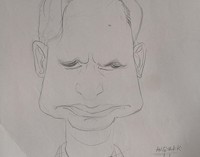 Exaggerated caricature
