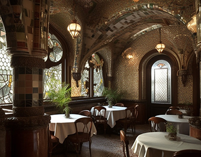 Antonio Gaudi’s restaurant research