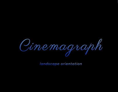 Cinemagraph (GIF file)-Landscape orientation