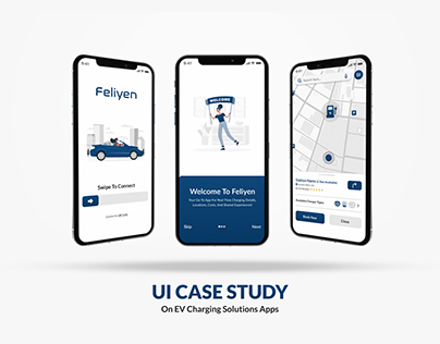Feliyen | UI Case Study on EV Charging Solutions Apps