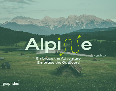 Alpine - tour company | Logo and brand identity