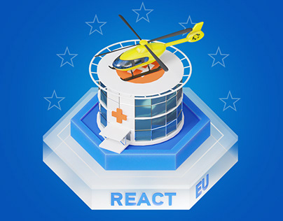 React EU 3D Renders