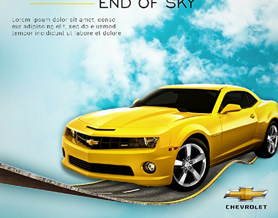 Chevrolet Camaro car ad
