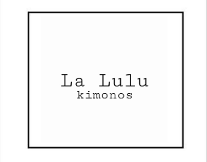 La Lulu Kimonos, logotipo